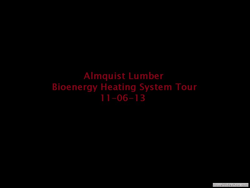 Almquist Lumber site tour