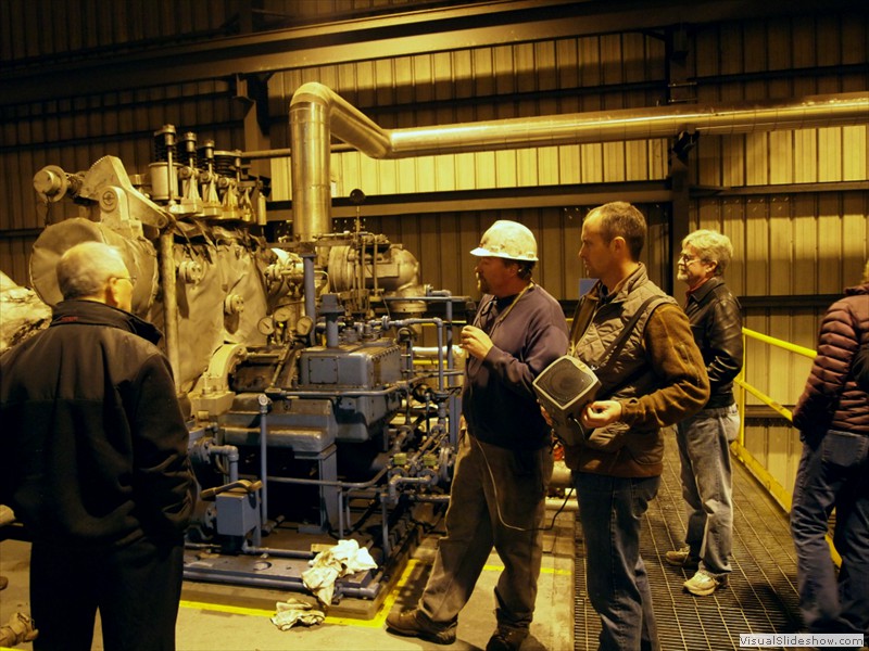 Learning about the steam turbine/generator